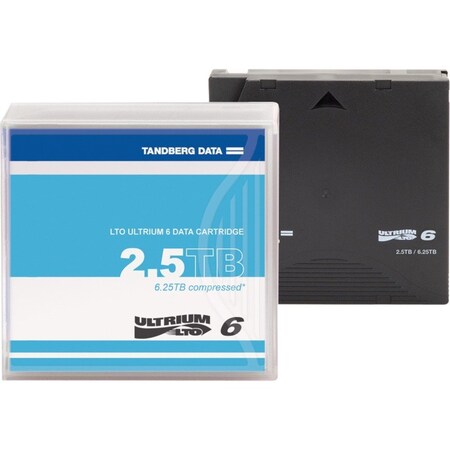 Overland Storage Lto-6 Data Cartridges, 2.5Tb/6.25Tb, Pre-Labeled, (5-Pack, PK5 OV-LTO901605